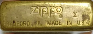 Mechero Zippo Coors Gold Latón