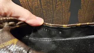 Bailarinas Louis Vuitton Marrón y Negro