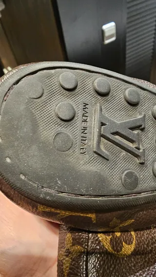 Bailarinas Louis Vuitton Marrón y Negro