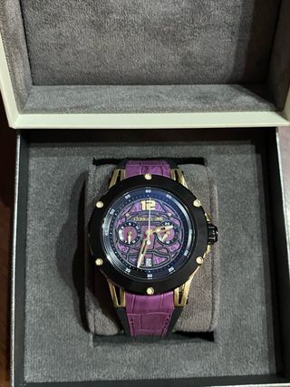 Reloj Cerruti 1881 Oro y Púrpura

