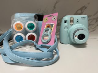 Instax Mini 9 Cámara Azul + Accesorios