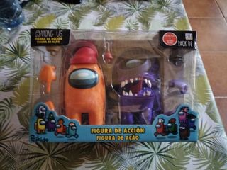 Pack 2 Figuras Acción Among Us