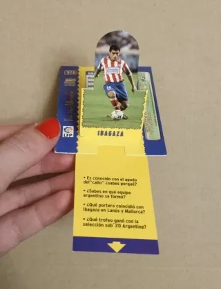 Cromos retro de fútbol