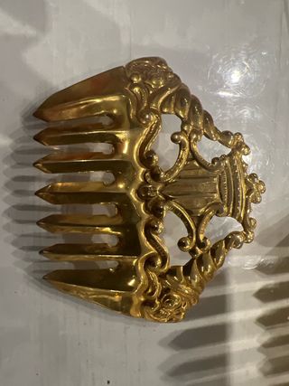 Aderezo Fallera Antiguo - Conjunto Dorado