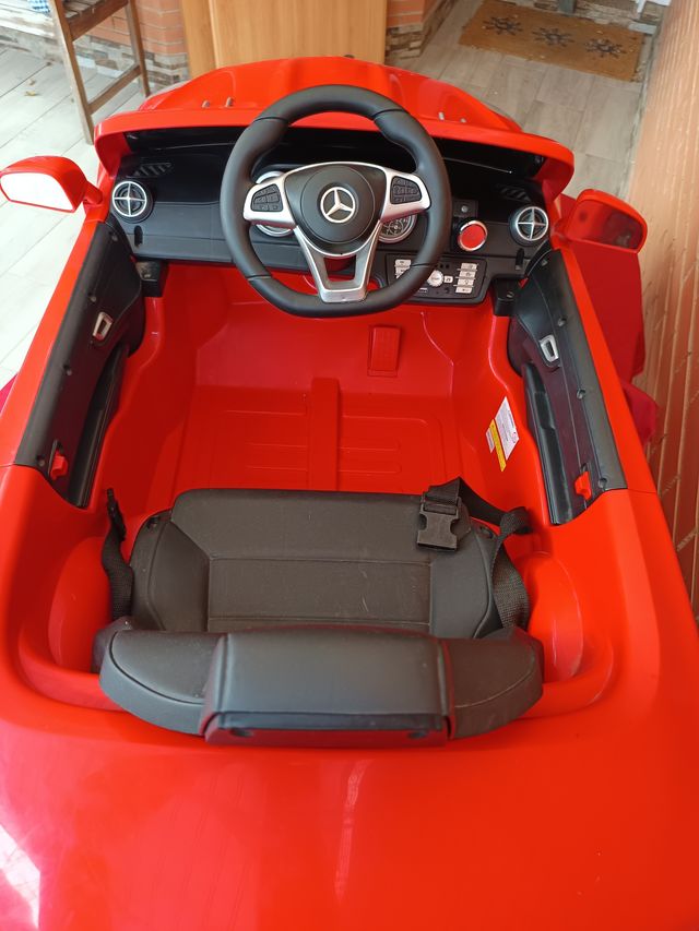 Coche Batería 12V Rojo