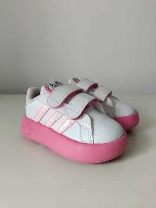 Adidas Grand Court 2.0 Marie Bambina Bianco Rosa