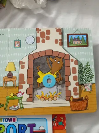 Lote de libros infantiles de pestañas en inglés