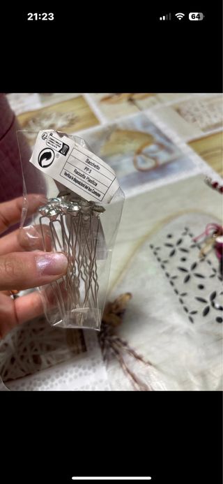 Accessori capelli sposa forcine e pettine