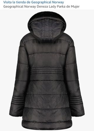 Parka Geographical Norway Deneza Mujer Negra