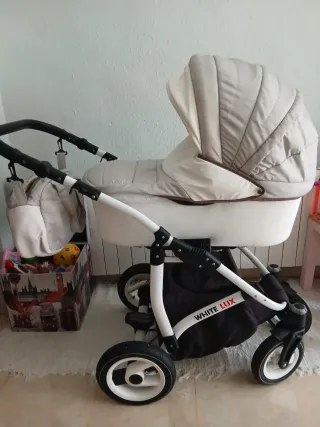 Carro de bebé WHITE LUX