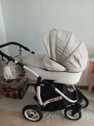 Carro de bebé WHITE LUX