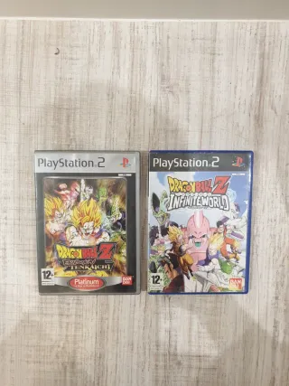 Lote 2 Videojuegos PS2: Dragon Ball Z