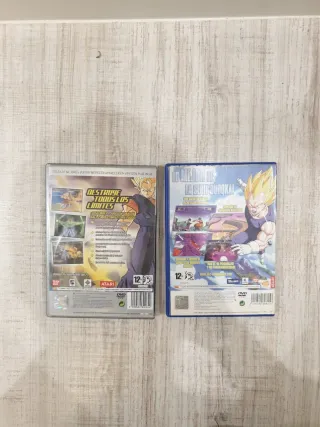 Lote 2 Videojuegos PS2: Dragon Ball Z