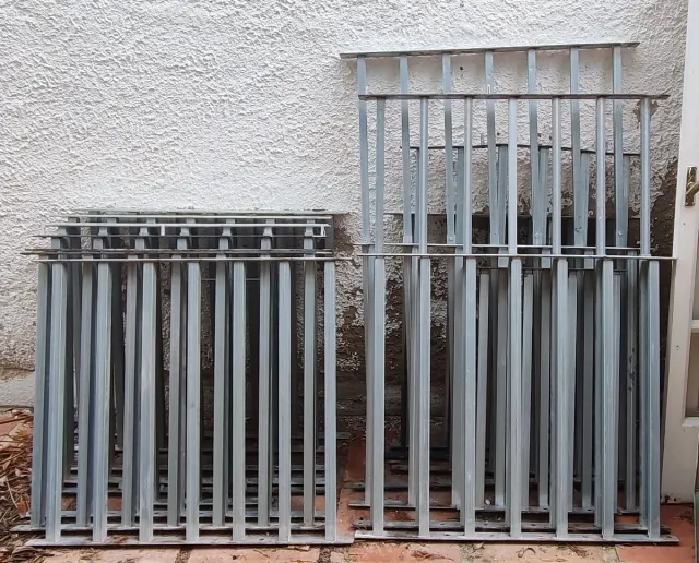 Rejas de hierro anti okupas