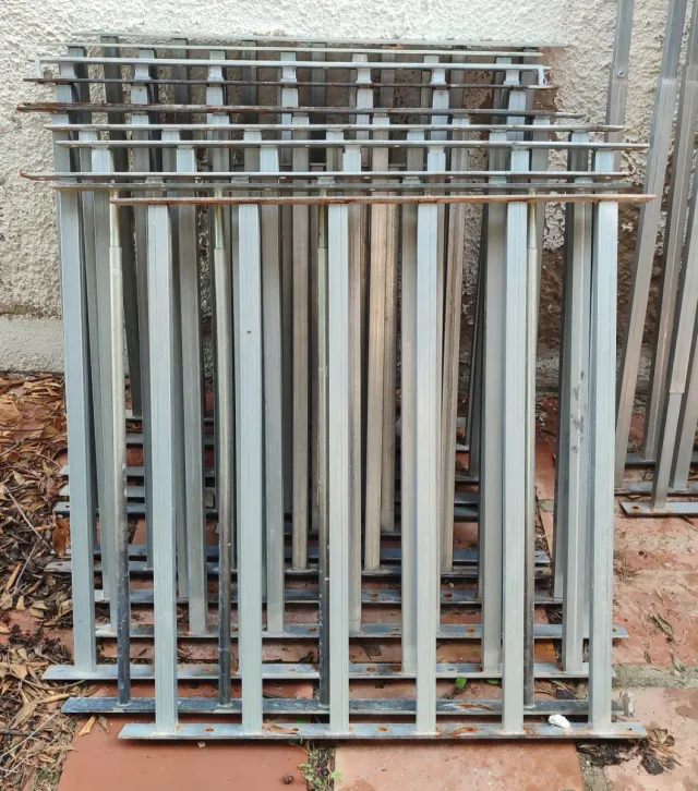 Rejas de hierro anti okupas