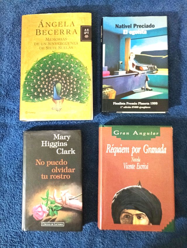 4 buenos libros de ficción con bajo precio.