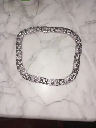 Cadena Versace Plata