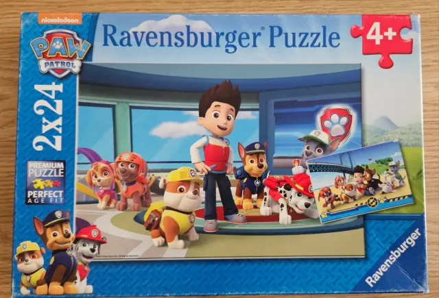 Puzzle Paw Patrol 2x24 piezas Ravensburger 4+
