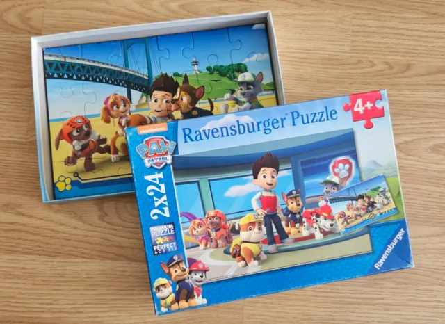 Puzzle Paw Patrol 2x24 piezas Ravensburger 4+