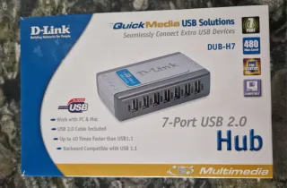Hub USB D-Link DUB-H7 7 Puertos
