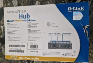 Hub USB D-Link DUB-H7 7 Puertos