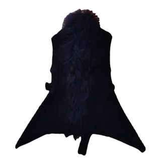 Gilet lungo Kocca donna nero