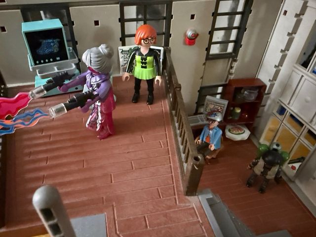 PLAYMOBIL Ghostbusters 9219 Cuartel Bomberos