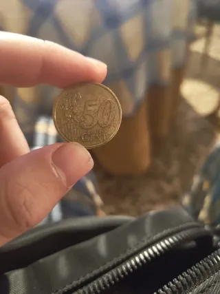 Moneda 50 céntimos Euro RF 2001