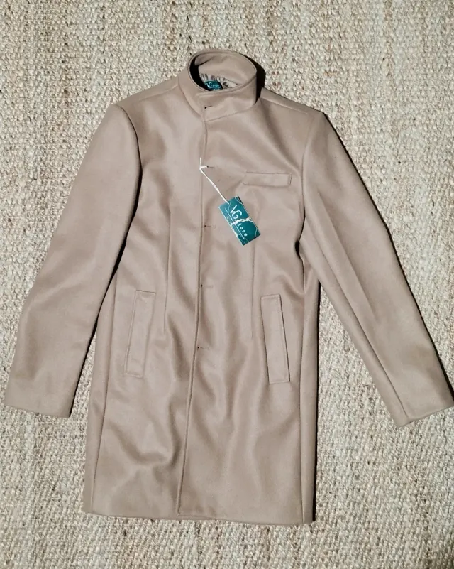 Cappotto invernale cammello