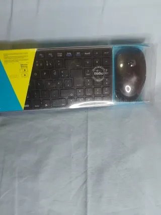Teclado y Ratón Rapoo Inalámbrico Bluetooth