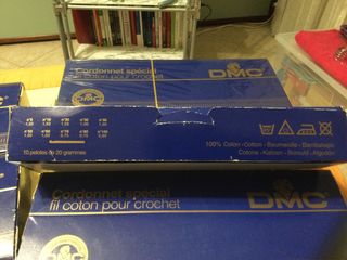 n.55 rocchetti Filo da ricamo DMC CordonnetSpécial