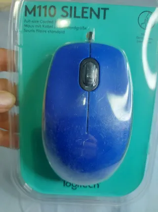Ratón Logitech M110 SILENT Azul