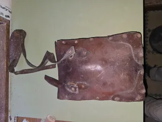 Macuto de cuero vintage