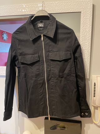 Giacca Zara Uomo Nera Taglia S