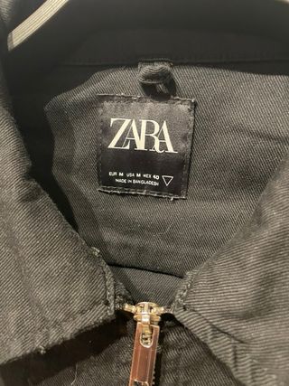 Giacca Zara Uomo Nera Taglia S