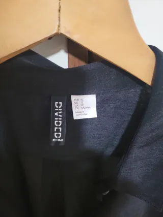 Camisa H&M negra sin mangas