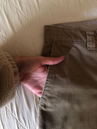 Pantalón de pana Dockers beige hombre