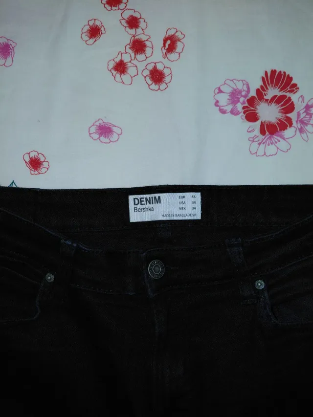 Jeans uomo skinny nero