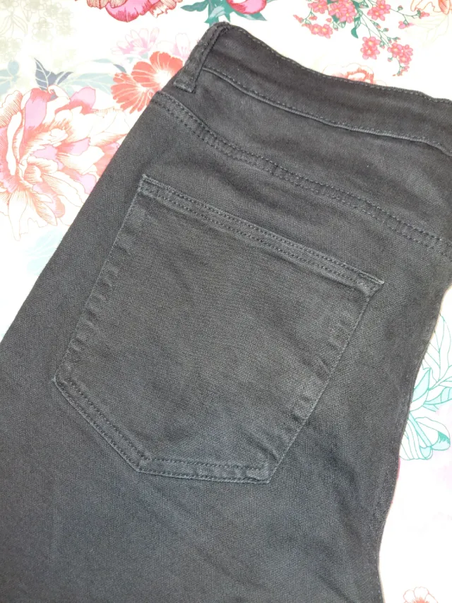 Jeans uomo skinny nero