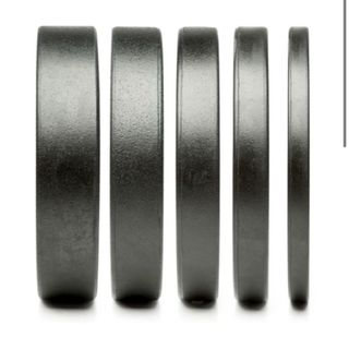 Discos Bumper ATX 50mm Caucho Rugoso