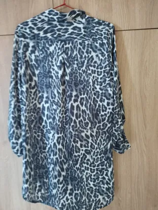 Blusa Leopardo Talla L Nueva