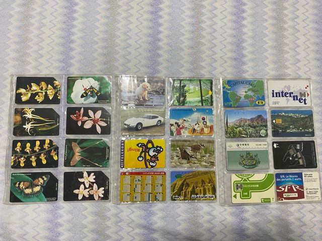 Carte telefoniche rare da tutto il mondo