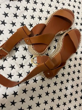 Sandalias Lefties Marrones Talla 40