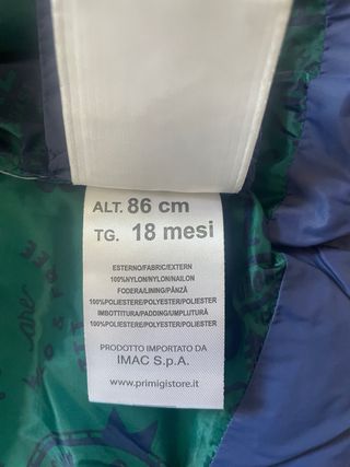 Gilet Primigi imbottito blu