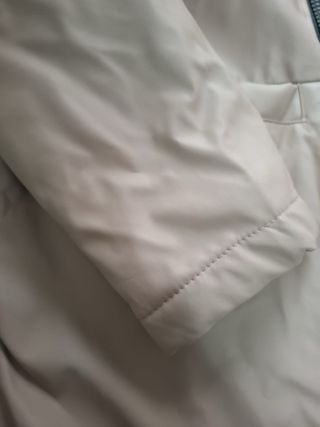 Abrigo Zara marrón con borreguito