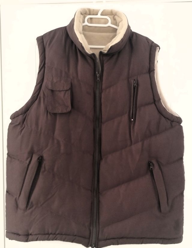 Chaleco reversible acolchado