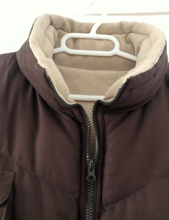 Chaleco reversible acolchado