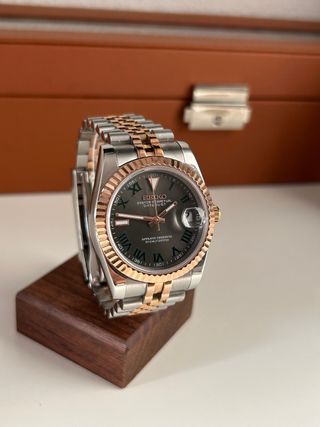 Reloj mod Seiko wimbledon rose gold 