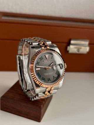 Reloj mod Seiko wimbledon rose gold 