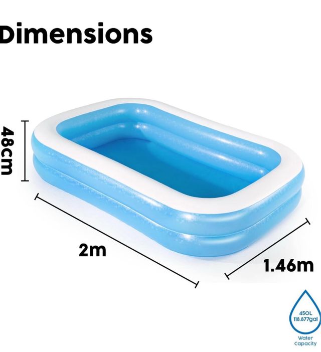 Piscina inflable Bestway familiar